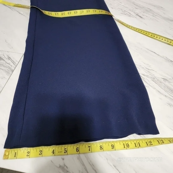 Trina Turk navy blue wide leg pants - Picture 9 of 10